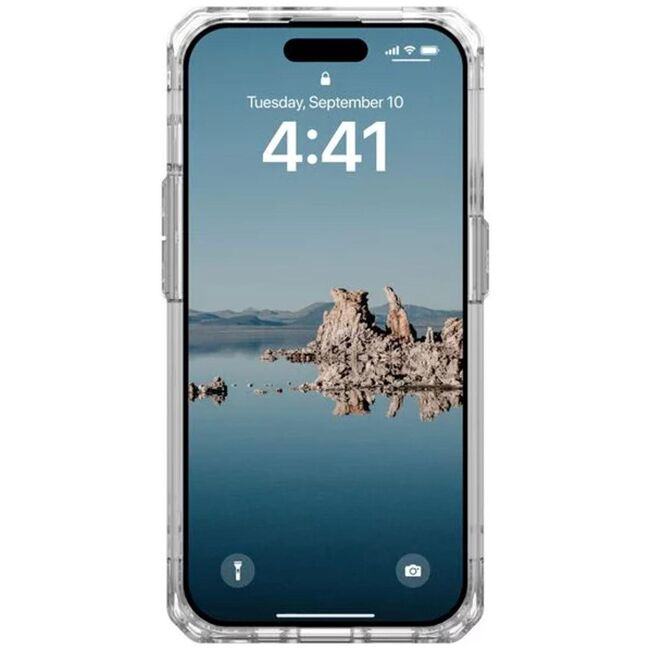 Husa iPhone 15 Pro UAG Plyo Magsafe, Ice Silver