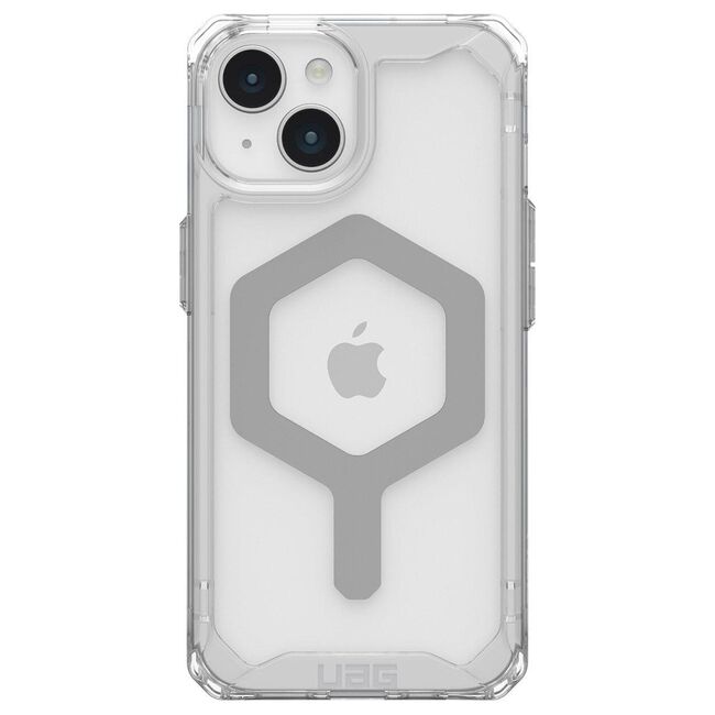 Husa iPhone 15 UAG Plyo MagSafe, Ice Silver