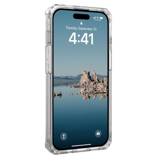 Husa iPhone 15 UAG Plyo MagSafe, Ice White