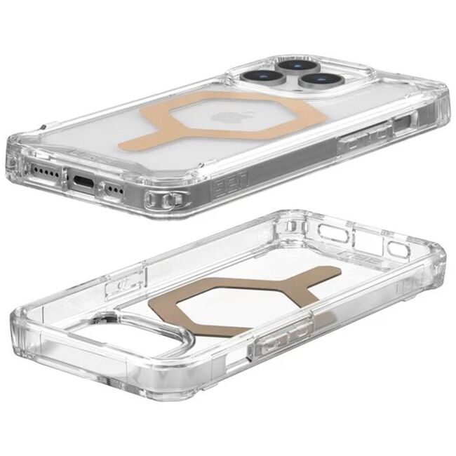 Husa iPhone 15 Pro UAG Plyo MagSafe,  Ice Gold