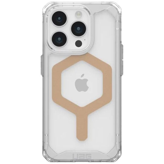 Husa iPhone 15 Pro UAG Plyo MagSafe,  Ice Gold