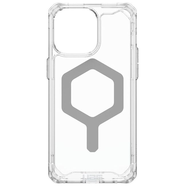 Husa iPhone 15 Pro Max UAG Plyo MagSafe, Ice Silver