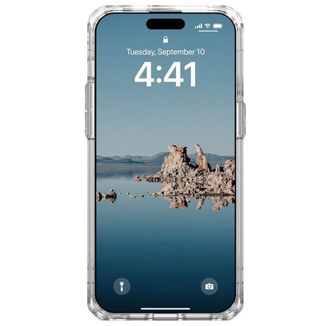 Husa iPhone 15 Pro Max UAG Plyo MagSafe, Ice Silver