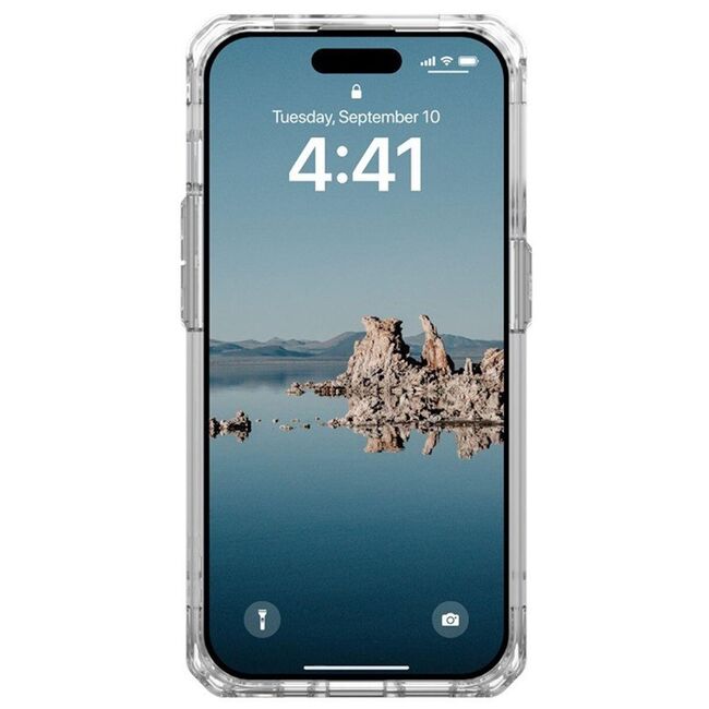 Husa iPhone 15 Pro Max UAG Plyo MagSafe, Ice White