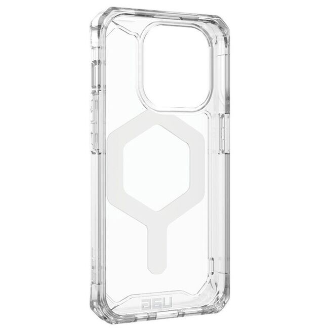 Husa iPhone 15 Pro Max UAG Plyo MagSafe, Ice White