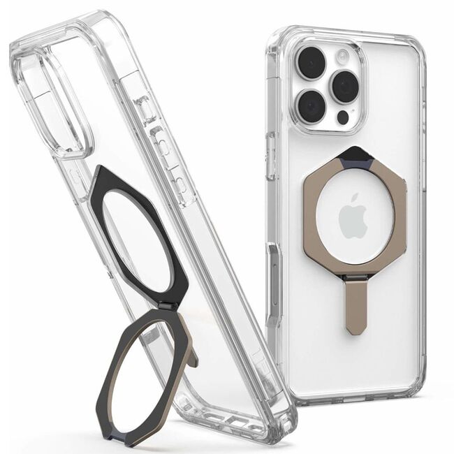 Husa iPhone 16 Pro UAG Plyo XTE MagSafe, Clear Titanium