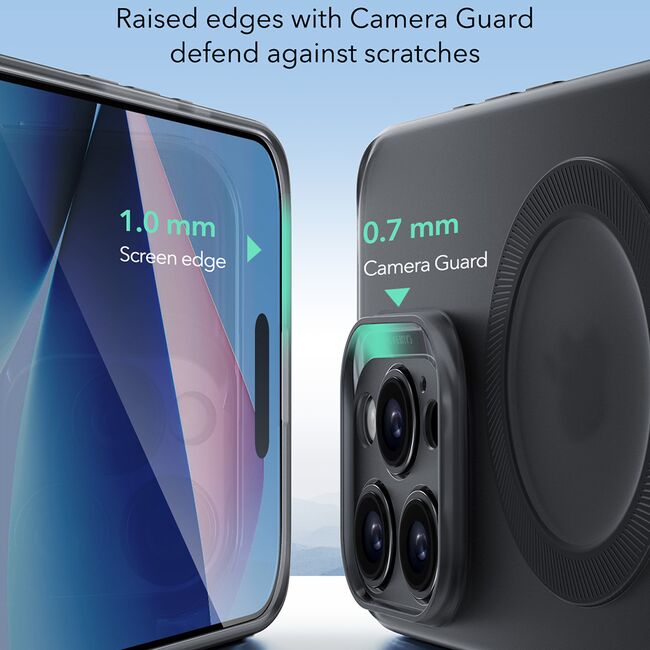 Husa iPhone 16 Pro Max ESR Zero HaloLock, maro