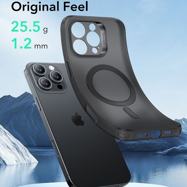 Husa iPhone 16 Pro Max ESR Zero HaloLock, maro