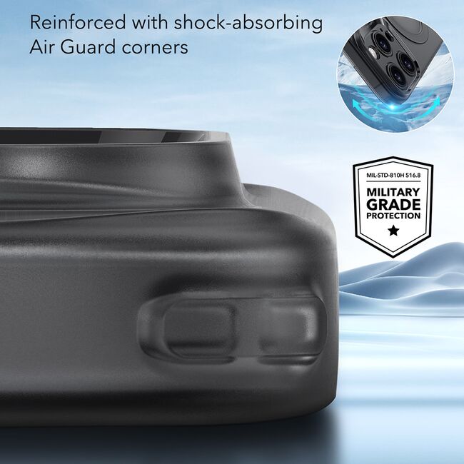 Husa iPhone 16 Pro Max ESR Zero HaloLock, maro