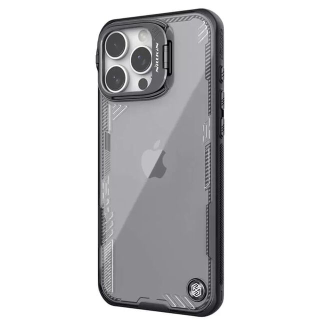 Husa iPhone 16 Pro Max Nillkin Iceblade Prop, cu decupaj camera, negru