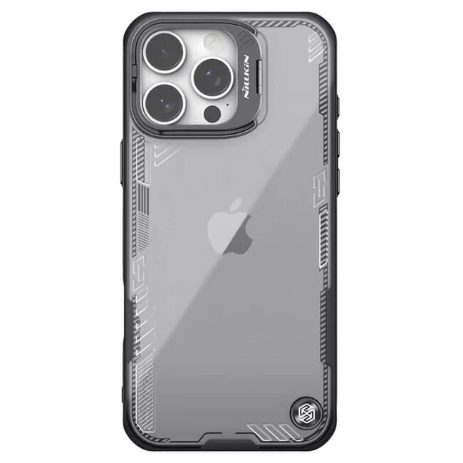 Husa iPhone 16 Pro Max Nillkin Iceblade Prop, cu decupaj camera, negru