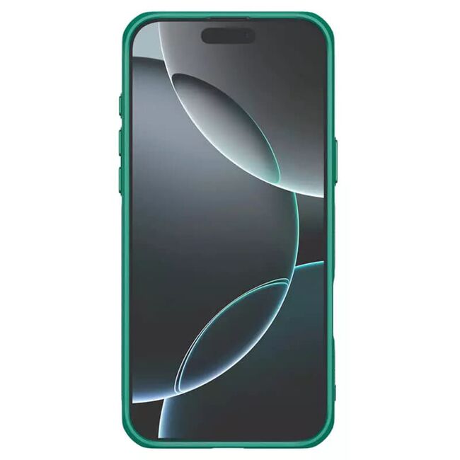 Husa iPhone 16 Pro Max Nillkin Iceblade Prop Magnetic, cu decupaj camera, verde