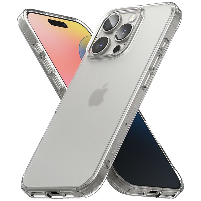 Husa iPhone 16 Pro Max Ringke Fusion, clear mat