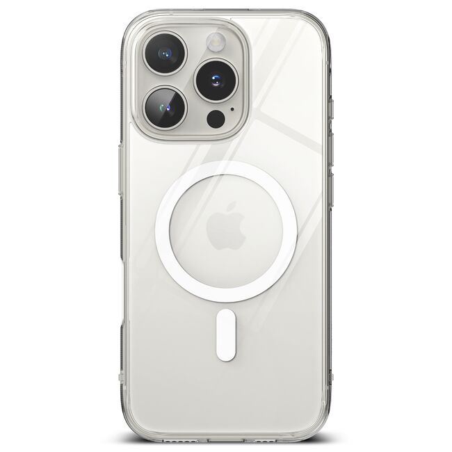 Husa iPhone 16 Pro Max Ringke Fusion MagSafe, transparenta