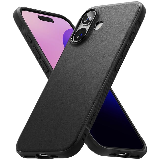 Husa iPhone 16 Plus Ringke Onyx, negru