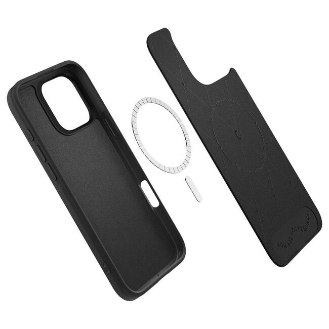 Husa iPhone 16 Pro Spigen Cyrill Kajuk MagSafe, negru