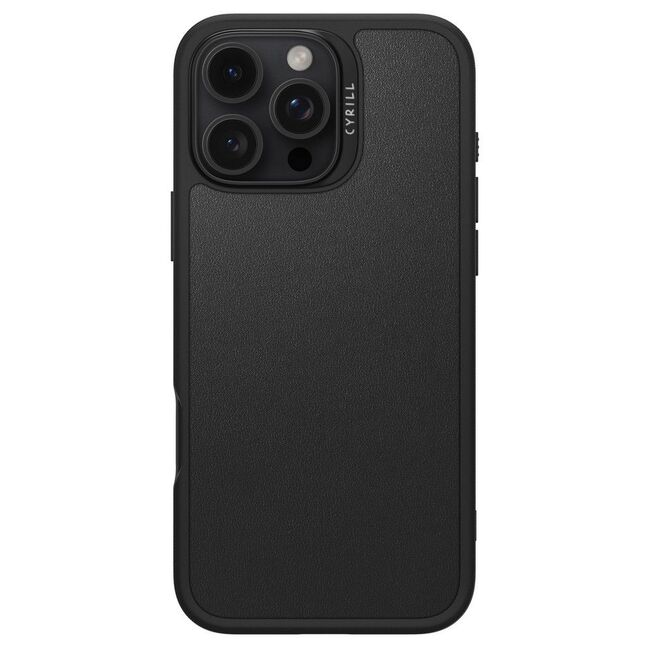 Husa iPhone 16 Pro Spigen Cyrill Kajuk MagSafe, negru