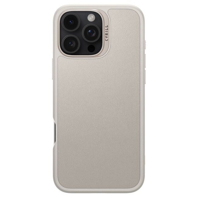 Husa iPhone 16 Pro Max Spigen Cyrill Kajuk MagSafe, crem