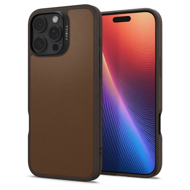 Husa iPhone 16 Pro Max Spigen Cyrill Kajuk MagSafe, maro