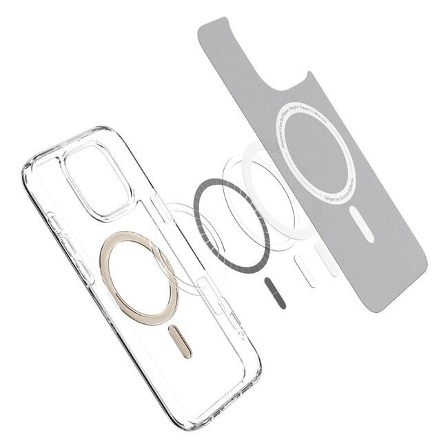 Husa premium pentru  iPhone 16 Pro Max Spigen - Ultra Hybrid MagSafe - Auriu