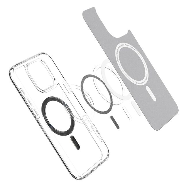 Husa premium pentru  iPhone 16 Pro Max Spigen - Ultra Hybrid MagSafe - Ice