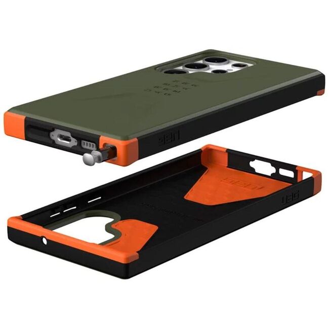 Husa Samsung Galaxy S23 Ultra UAG Civilian, Olive Drab