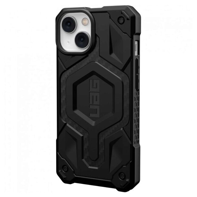 Husa iPhone 14 UAG Monarch Pro MagSafe, Carbon Fiber
