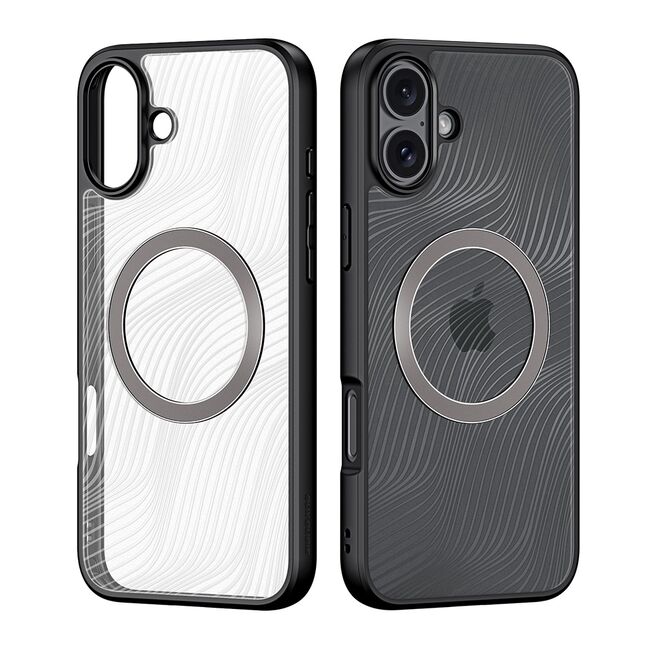 Husa iPhone 16 Plus Dux Ducis Aimo MagSafe, negru