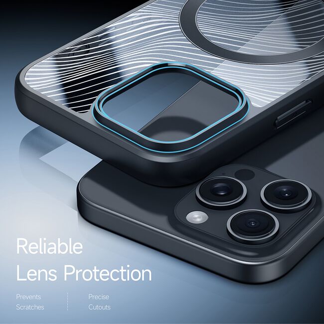 Husa iPhone 16 Pro Dux Ducis Aimo MagSafe, negru