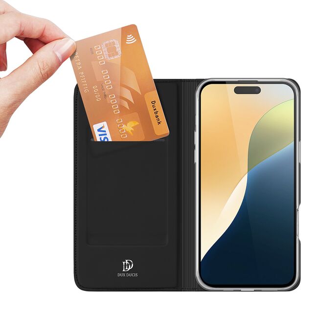 Husa iPhone 16 Dux Ducis Skin Pro, negru
