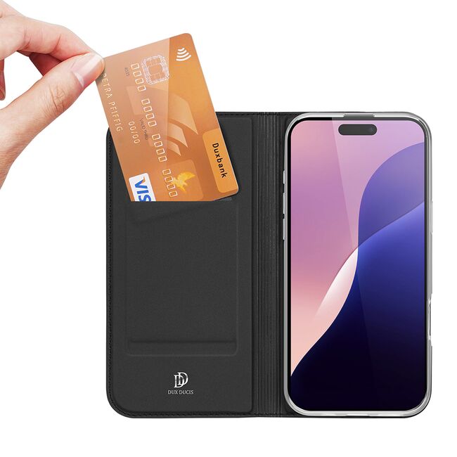 Husa iPhone 16 Pro Max Dux Ducis Skin Pro, negru
