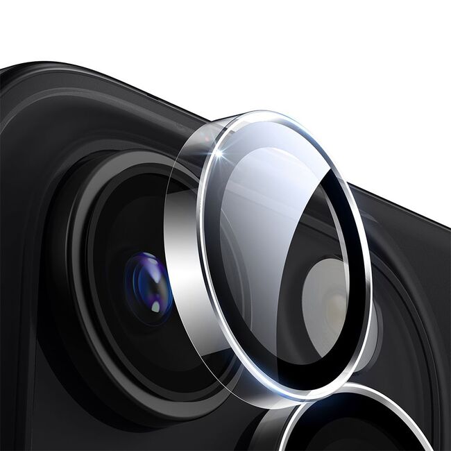 Folie sticla camera iPhone 16 Pro / 16 Pro Max ESR Armorite Camera Lens Protectors, transparenta