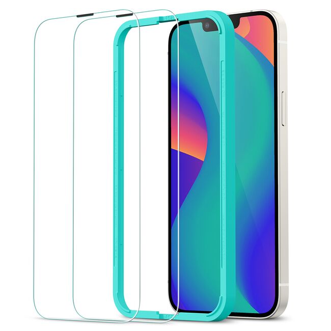 Folie sticla iPhone 16 Plus ESR Tempered Glass, transparenta