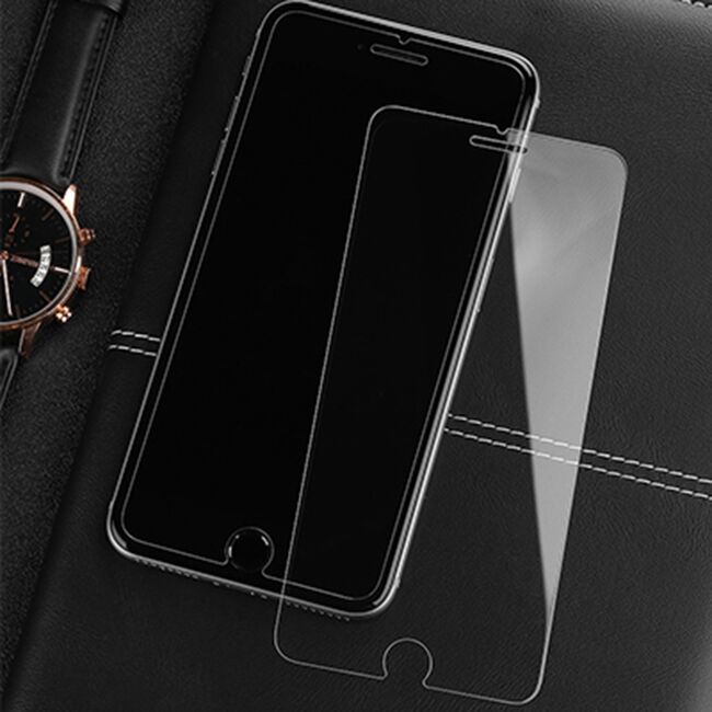 Folie sticla iPhone 16 Plus Lito 9H Tempered Glass, transparenta
