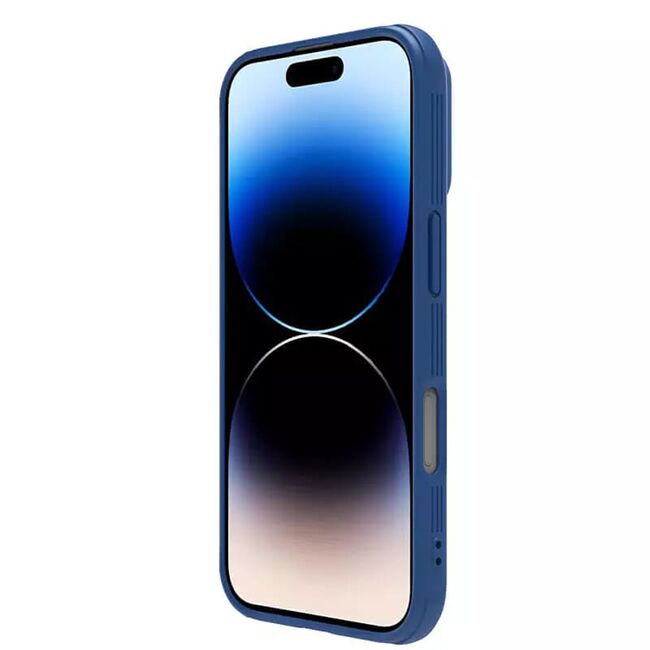 Husa iPhone 16 Nillkin CamShield Pro, albastru