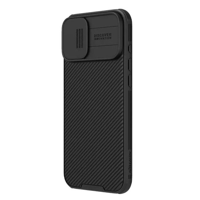 Husa iPhone 16 Nillkin CamShield Pro Magnetic, negru