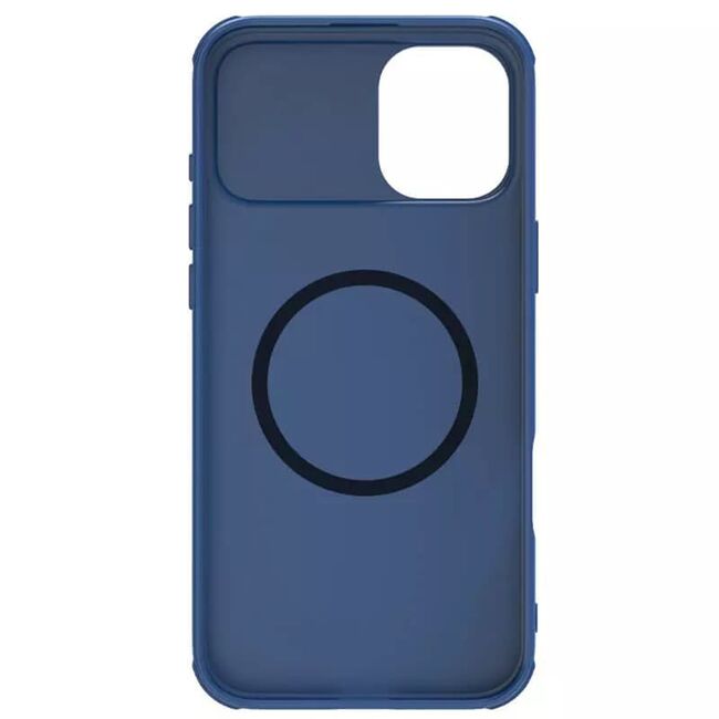 Husa iPhone 16 Nillkin CamShield Pro Magnetic, albastru