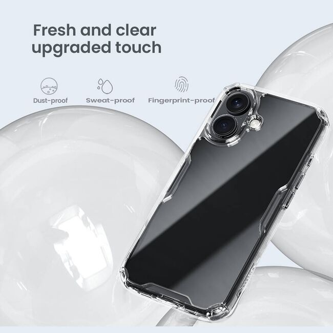 Husa iPhone 16 Nillkin Nature Pro, transparenta