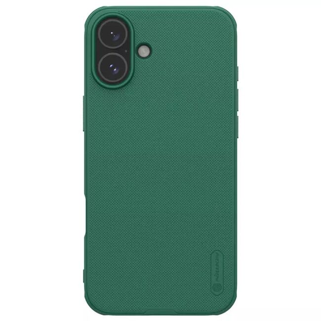 Husa iPhone 16 Nillkin Super Frosted Shield Pro, verde