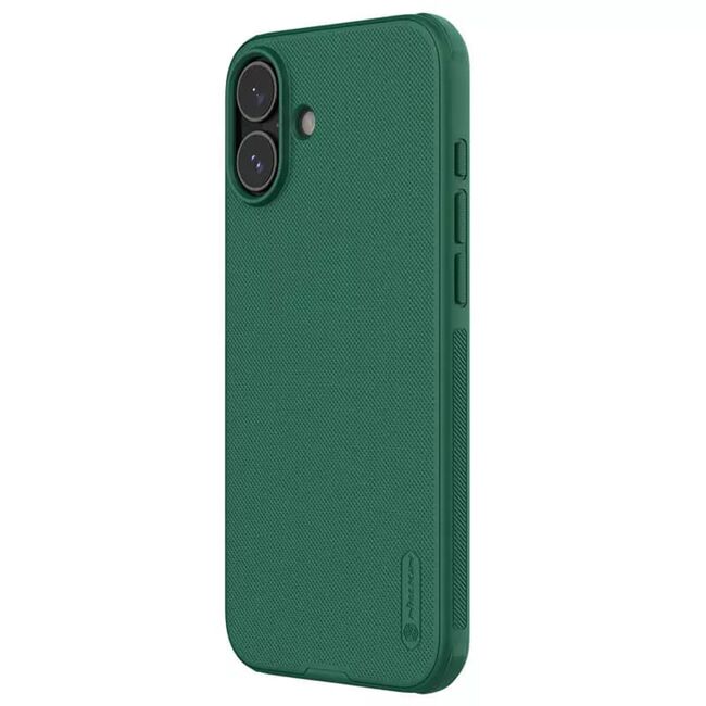 Husa iPhone 16 Nillkin Super Frosted Shield Pro, verde