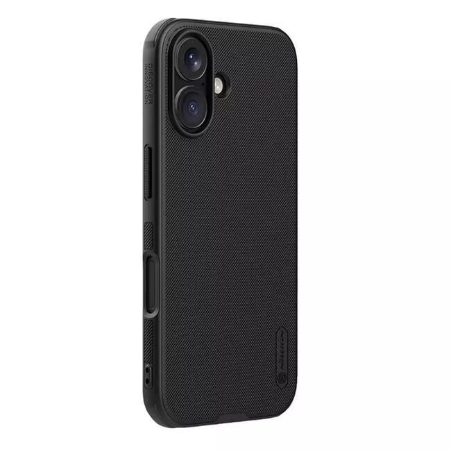 Husa iPhone 16 Nillkin Super Frosted Shield Pro Magnetic, negru