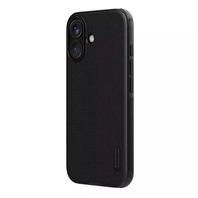 Husa iPhone 16 Nillkin Super Frosted Shield Pro Magnetic, negru