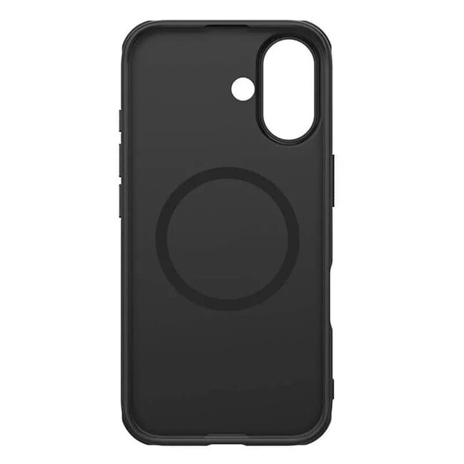 Husa iPhone 16 Nillkin Super Frosted Shield Pro Magnetic, negru