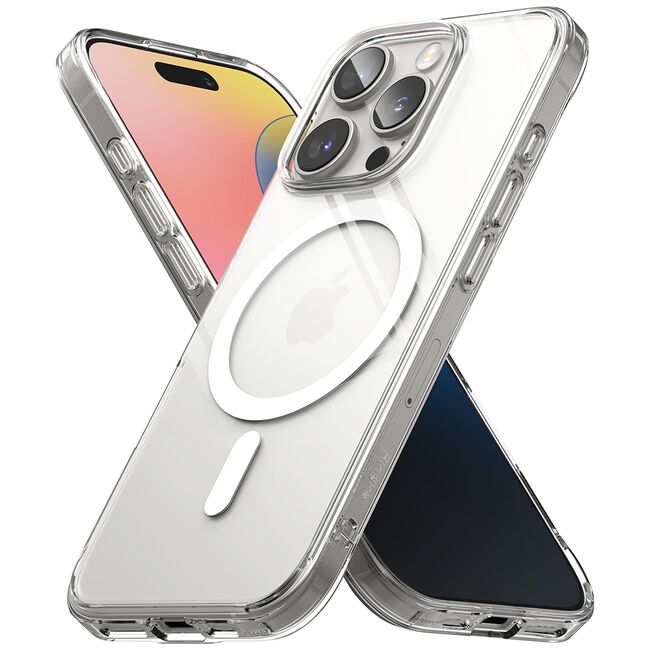 Husa pentru  iPhone 16 Pro Ringke Fusion X MagSafe - Transparent
