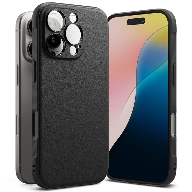 Husa iPhone 16 Pro Ringke Onyx, negru