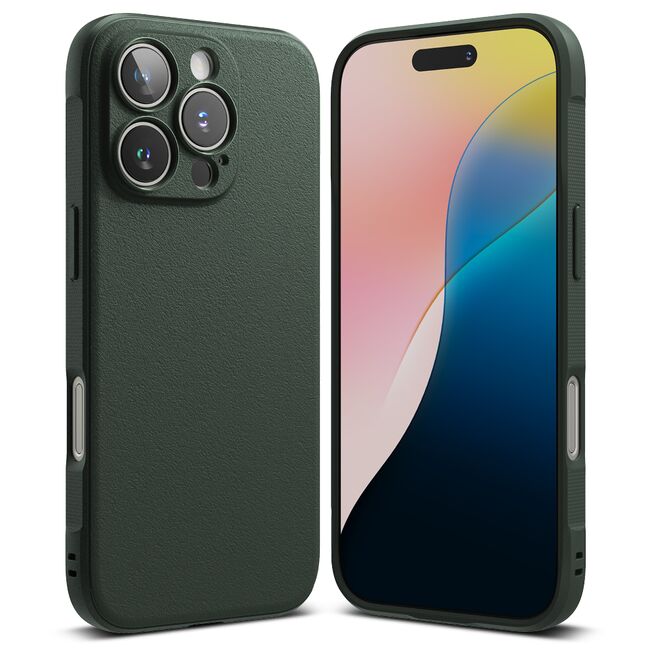 Husa iPhone 16 Pro Ringke Onyx, verde