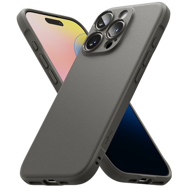 Husa iPhone 16 Pro Ringke Onyx, gri