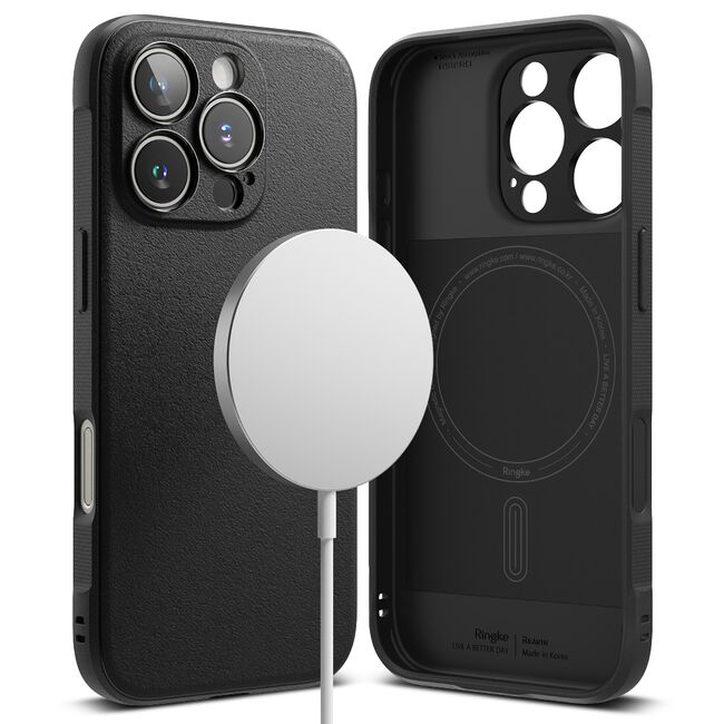Husa pentru  iPhone 16 Pro Ringke Onyx MagSafe - Negru