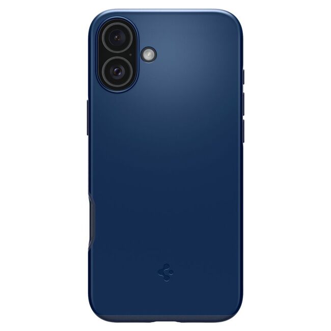 Husa iPhone 16 Spigen Thin Fit MagSafe, bleumarin