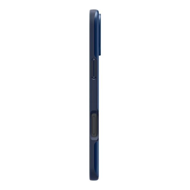 Husa iPhone 16 Spigen Thin Fit MagSafe, bleumarin
